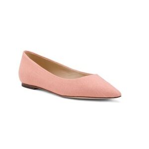 J. McLaughlin Pointed Toe Flat in Blush